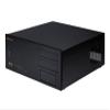 SilverStone CW01B-R Aluminum ATX Media Center/HTPC Case - Retail (Black) view 1