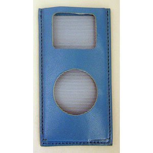 Brighton Color Leather Case for 2nd iPod Nano (Pearl Blue) BI-2NCASE/PB