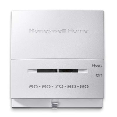 Honeywell Home Standard Millivolt Heat Only Manual Thermostat