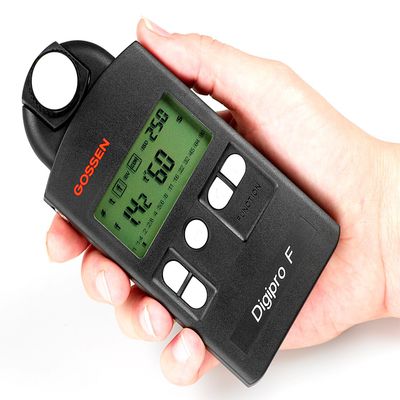 Gossen Digipro F, Exposure Meter for Flash and Ambient Light with Swivel Head
