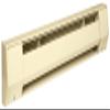 KING 6K2415-AL K Series Baseboard Heater, 6' / 1500W / 240V, Almond view 1