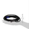 Lowrance 000-0106-72 HST-WSBL Transom-Mount Skimmer Transducer  83/200 kHz with Built-in Temperature Sensor, 7-Pin Connector, Black view 2