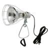 Woods 0324 18/2 Gauge Brooder and 150-Watt Heat Lamp with Wire Grill and Clamp; 6-Foot; Black view 1