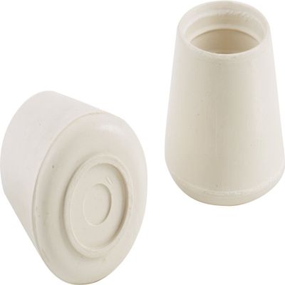 Shepherd Hardware 9754 7/8-Inch Rubber Leg Tips, 24-Pack