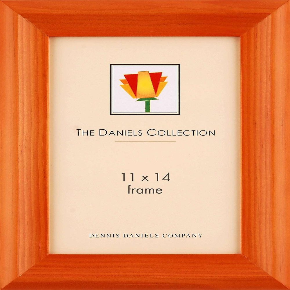 Teak furniture finish CONTOUR bevel by Dennis Daniels - 11x14