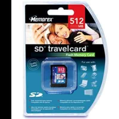 512MB Secure Digital Travelcard