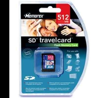 512MB Secure Digital Travelcard