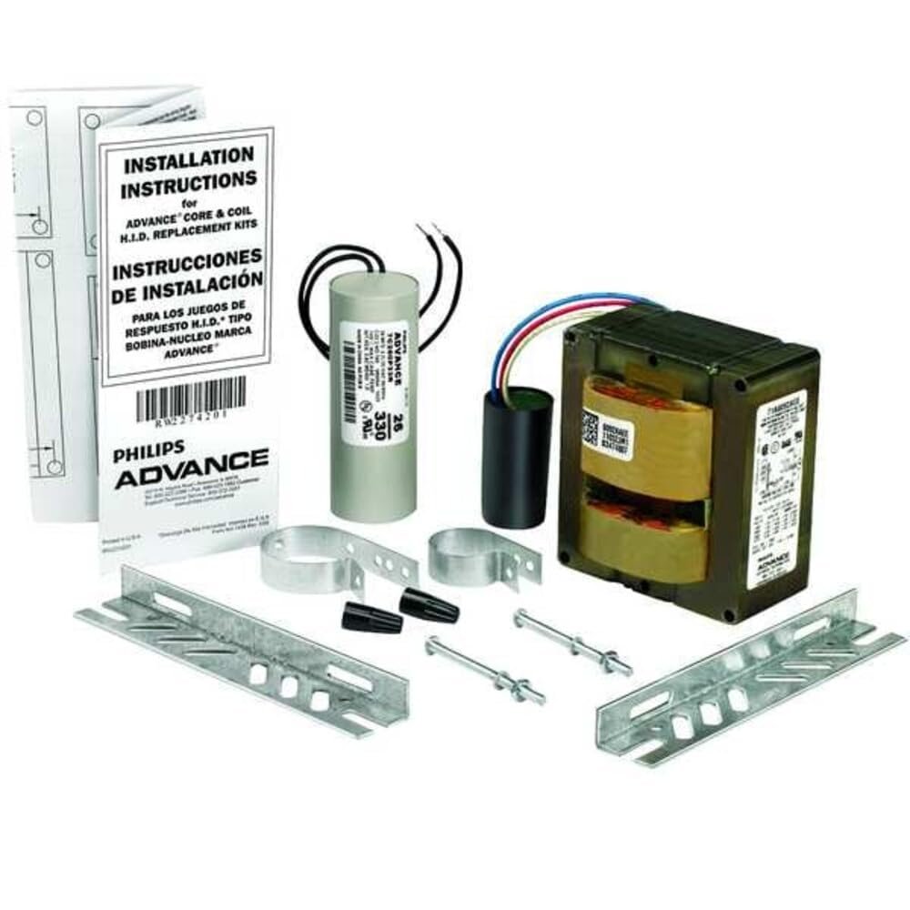 Advance 71A5292-001D - 70 Watt - Pulse Start - Metal Halide Ballast - 4 Tap - ANSI M98 or M143 - Power Factor 90% - Max. Temp. Rating 221 Deg. F - Includes Dry Capacitor, Ignitor and Bracket Kit