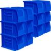Akro-Mils 30230 AkroBins Plastic Storage Bins, 11"x5"x5", Blue, 12-Pack view 1
