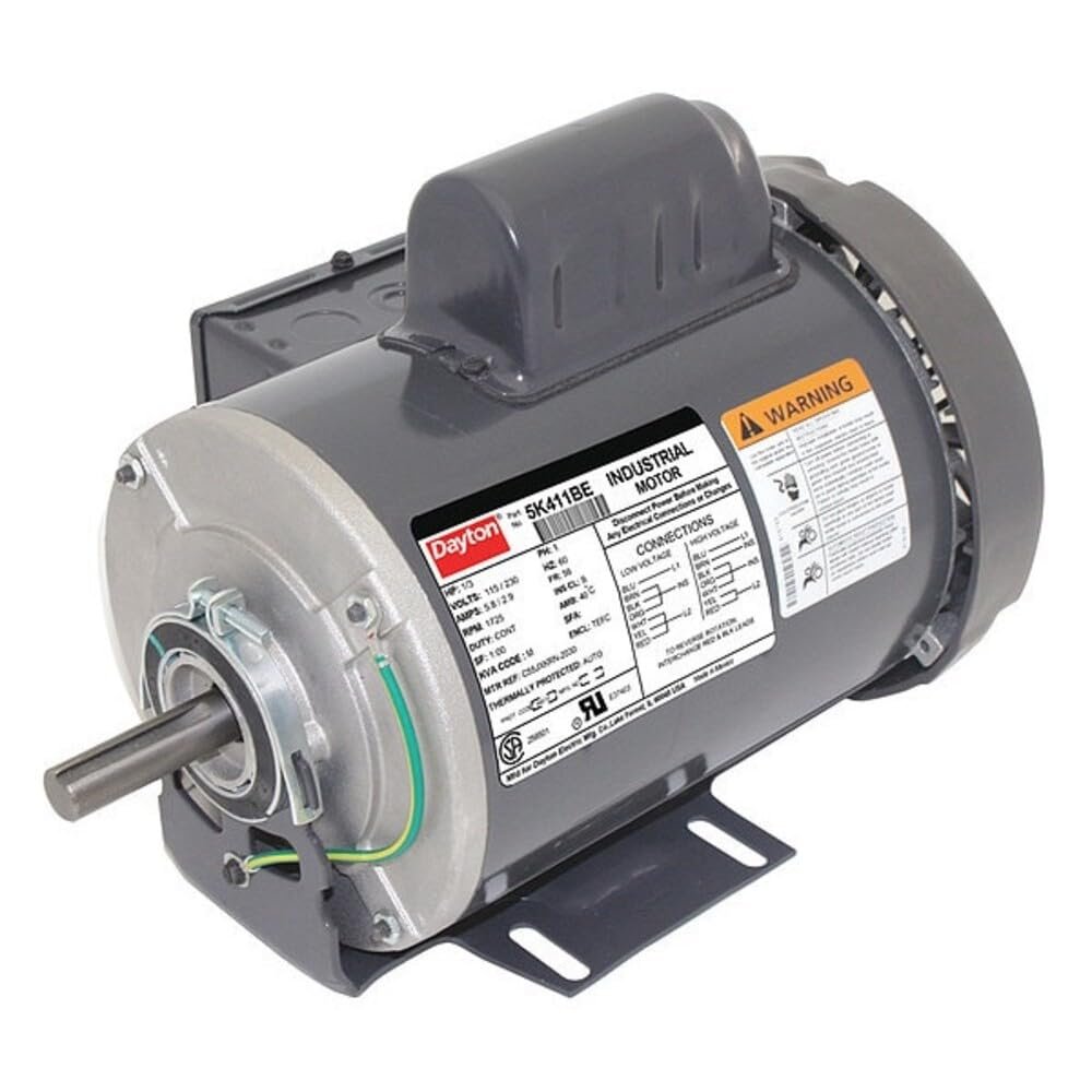 Dayton 5K411 Motor,1/3 HP,General - 5K411