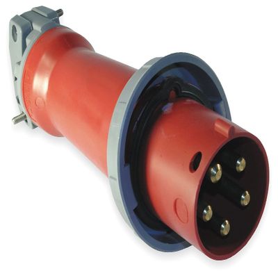 Hubbell HBL560P7W AC Plug IEC60309 560P7W Male IEC 309 Pin & Sleeve