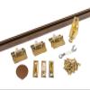 Johnson Hardware 1700363H Bifold 36" 1700 Closet Door Hardware, 36 inch view 1