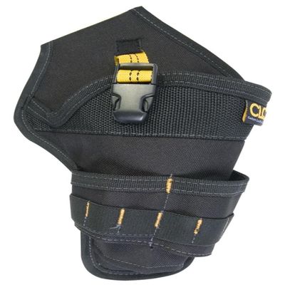 CLC Custom Leathercraft 5023 Deluxe Cordless Poly Drill Holster, Black