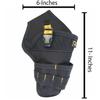 CLC Custom Leathercraft 5023 Deluxe Cordless Poly Drill Holster, Black view 2