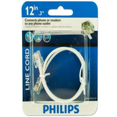 PHILIPS USA 6-Conductor Extension Line Cords