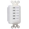 Intermatic EI220W 1/2/4/8 Hour SPST 1800-Watt In-Wall Countdown Timer, White view 3