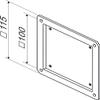 ROLINE VESA Adapter 75 x 75 to 100 x 100 view 4