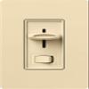 Lutron SFSQ-LF-IV Skylark Slide-to-Off Fan and Light Control, Ivory view 2
