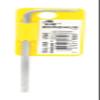 Bondhus 16907 1/8" Ball End Tip Hex Key L-Wrench with BriteGuard Finish, Tagged and Barcoded, Long Arm view 1