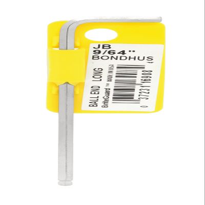 9/64" BriteGuard Plated Ball End L-Wrench Tag & Barcoded