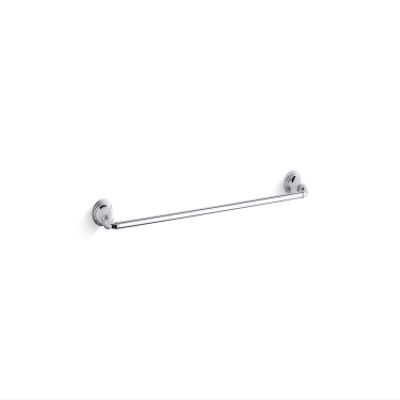 KOHLER K-10551-CP Devonshire 24-Inch Bathroom Towel Bar, Easy Wall Mount, High Quality, Polished Chrome