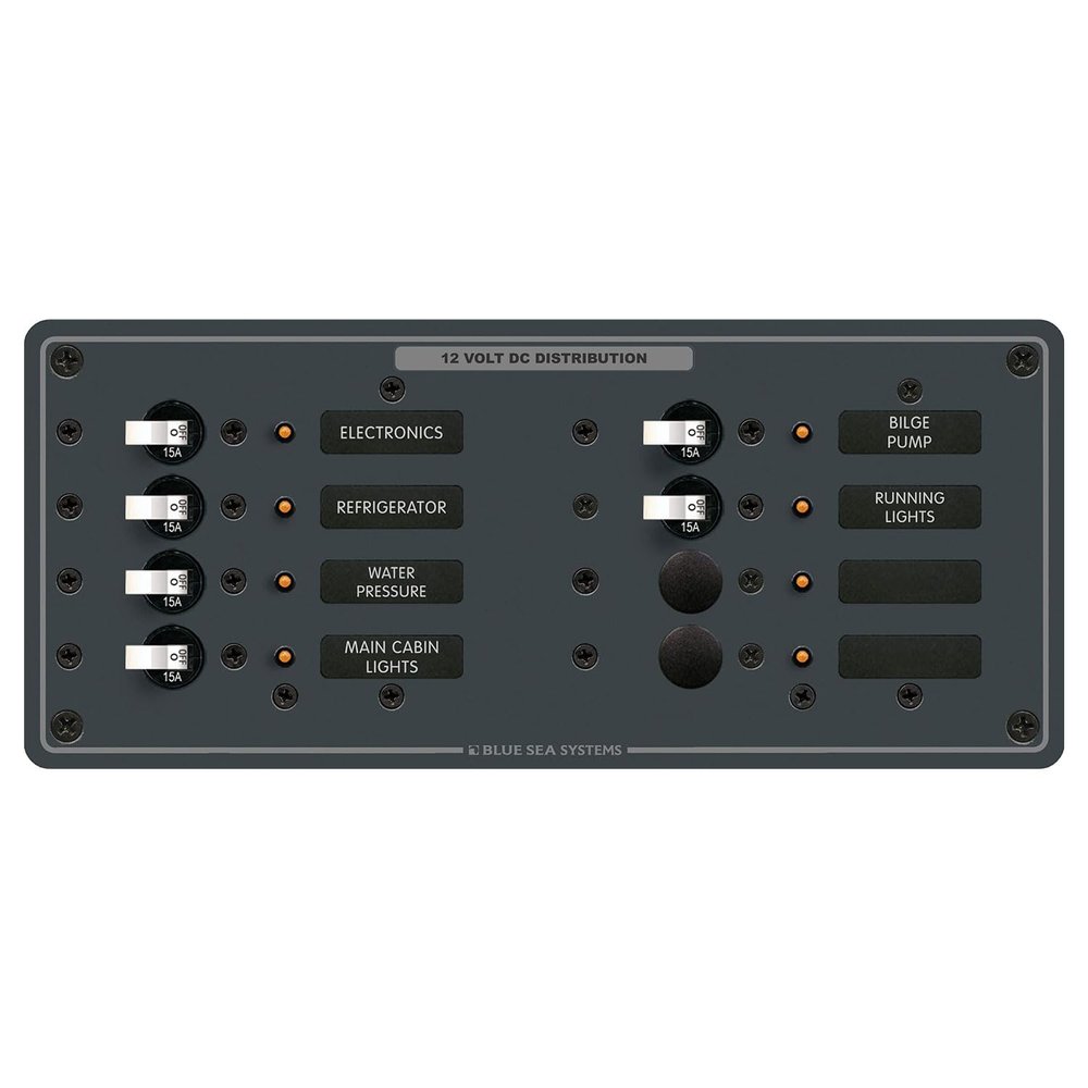 Blue Sea Systems 8385 DC 8 Position Horizontal