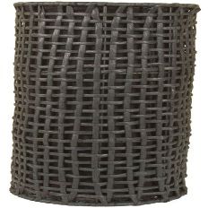 AR Home Dcor Round Wicker Basket for HD510 Satellite Speakers