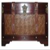 AR Home Dcor Traditional Subwoofer Trunk with Leather Accents view 1