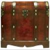 AR Home Dcor Traditional Subwoofer Trunk with Brass Accents view 1