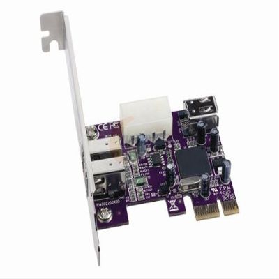 2PORT Firewire 400 Pcix Card