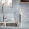 KOHLER 1895-C-BN Kitchen Sink Soap Dispenser with Contemporary Design, Store Liquid Soap or Dishwasher Liquid, Vibrant Brushed Nickel, 16oz view 2