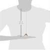 Westinghouse 7709300 Acrylic Diamond Pull Chain 1x1.5x12 view 2