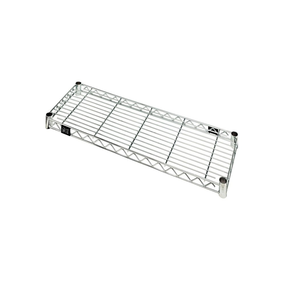QUANTUM STORAGE SYSTEMS 2460C Wire Add-On Shelf Chrome 60" W x 24" D
