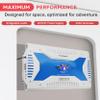 Pyle 6 Channel Marine Amplifier Receiver - Waterproof Wireless Bridgeable Audio Amp for Stereo Speaker with 2000 Watt Power Dual MOSFET Supply, GAIN Level, RCA Inputs and LED Indicator - PLMRA620 view 4