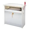 Gibraltar Mailboxes Mailsafe Medium Capacity Aluminum White, Wall-Mount Mailbox, MSK0000W view 2