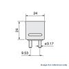 Sylvania 54522 - GLD 750/115/300 Projector Light Bulb view 2