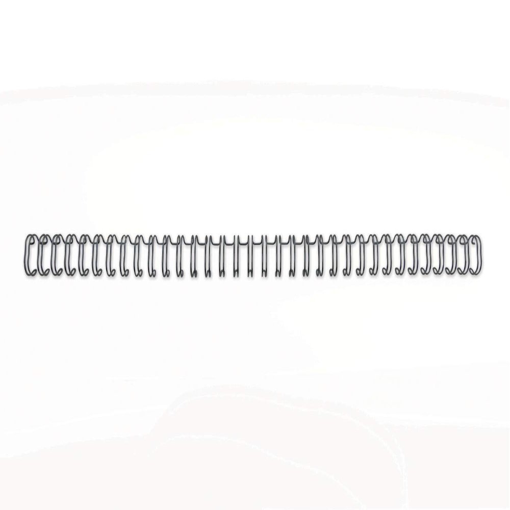 GBC WireBind Binding Wires, 5 mm, 35 Sheet Capacity, A4, Black, Pack of 100, 47900E