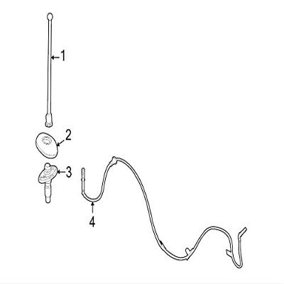 Ford 4L5Z-18936-BA - BRACKET - ELECTRIC O