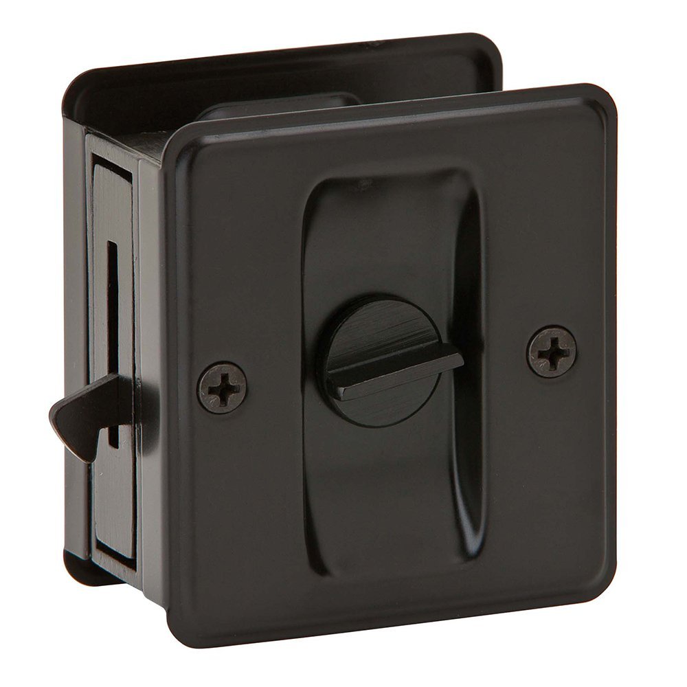 SCHLAGE Ives by Schlage 991B-613 Sliding Door Pull, Oil-Rubbed Bronze