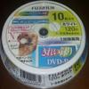 FujiFilm Video for DVD  R Clean Recorded In New Light Series White, 10P vdrp120lax10 WT X view 1