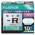 Fujifilm Data DVD-R 16X Color Mix Printable 10 Pack DDRP47HX10 M 16X