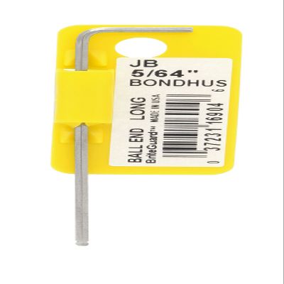 5/64" BriteGuard Plated Ball End L-Wrench Tag & Barcoded