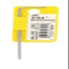 5/64" BriteGuard Plated Ball End L-Wrench Tag & Barcoded view 1