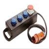 BACHMANN solid rubber distributor 16A 5P IP44, 1x16A 5p400V 3contact protection view 2