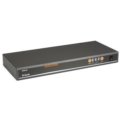 8-Port + Daisy-Chain Port(8 Banks)DC12V. 3 in1 KVM Cable Kits(3 Set) DKVM-8E