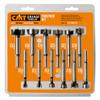 CMT 537.000.12 12-Piece Forstner Bit set, 10-12-14-15-16-18-20-22-25-26-30-35mm Diameters, 8-10mm Shank view 1