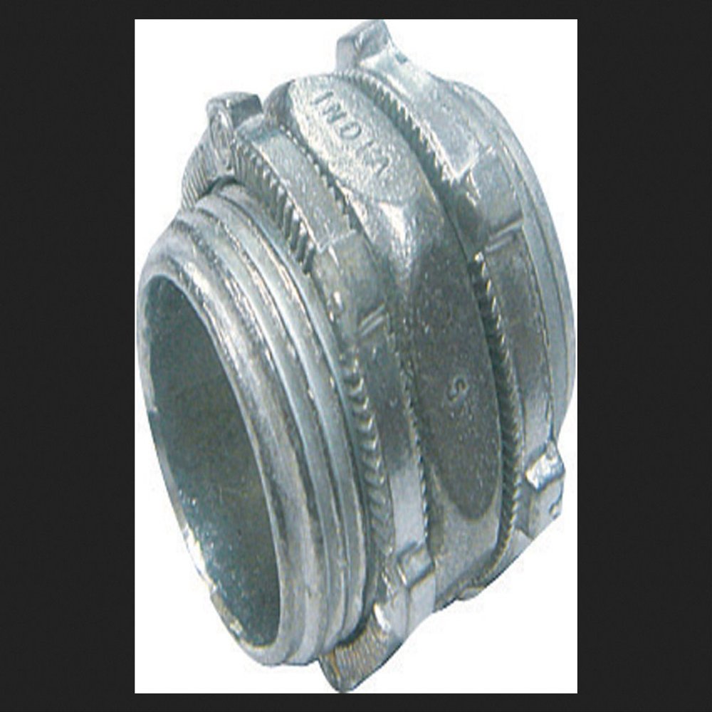 Gam-Pak Products Sigma Electric 49207 Round Box Spacer, Zinc, 1/2 Inch