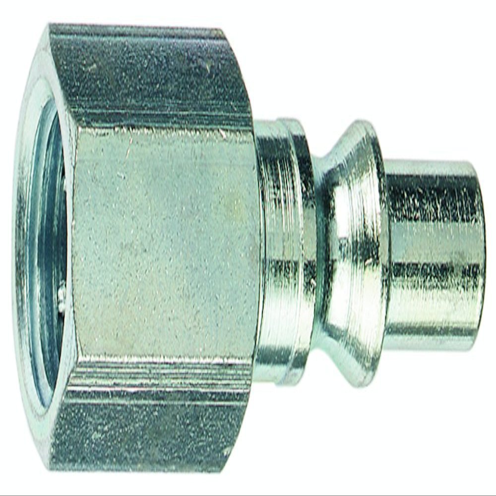 Tru-Flate 12-335 Plug Steel 1/4" A Design x 1/4" FNPT