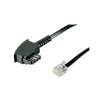 Goobay 50237 TAE-F Connection Cable (Germany) TAE-F Male > RJ11/RJ14 Male (6P4C)