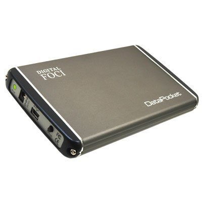 Digital Foci DataPocket 40 GB External Hard Drive (Brushed Silver)